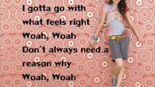 Selena Gomez  quotIntuitionquot With Lyrics On Screen FULL SONG [upl. by Macpherson61]