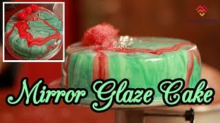 No gelatin amp No Agar Agar Natural Mirror Glaze Cake [upl. by Icyac224]