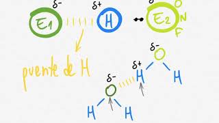Los enlaces o puentes de hidrógeno [upl. by Omero]