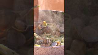 Italian Linguine with Clams  Linguine alle Vongole Recipe [upl. by Ttesil]