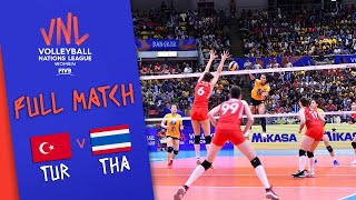 Turkey 🆚 Thailand  Full Match  Women’s Volleyball Nations League 2019 [upl. by Levison]