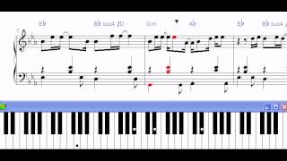 Partitura Piano Vuelvo A Verte  Malu amp Pablo Alboran  demo [upl. by Maffei155]