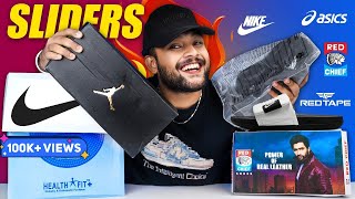 5 Best Nike SLIDERSFLIP FLOP for Men 🔥 Amazon Slider Haul Review2023  Red Tape Asics  ONE CHANCE [upl. by Penland]