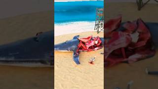 Why Whale Blast 😱 3danimation shorts virshort animation [upl. by Kawai]