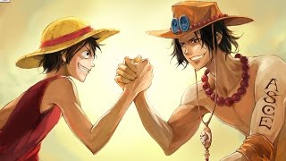 Luffy and his brother Ace  Runnin  One Piece AMV [upl. by Neela]