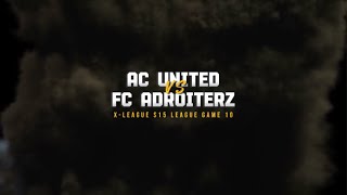 AC UTD vs FC Adroiterz Highlights [upl. by Paley]