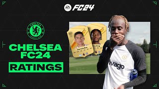 Chelsea FC24 PLAYER RATINGS are in 🤩  Squad stats and playstyles confirmed  202324 [upl. by Aohsoj]