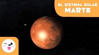 Marte el planeta rojo  El Sistema Solar en 3D para niños [upl. by Rahal]