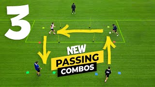 BEST PASSING DRILLS FOR 4 PLAYERS  SOCCER COACHING ⚽️ [upl. by Notliw]