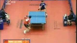 Chen Weixing VS Wang Liqin  Kuwait Open 2007 [upl. by Analaf261]