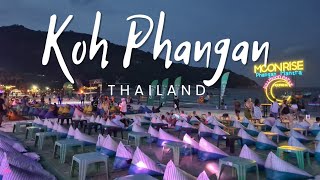 Full Moon Party Koh Phangan 2024 Thailand [upl. by Nauqram]