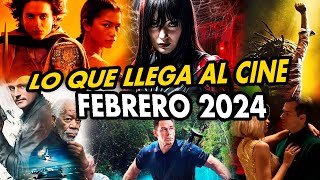 Estrenos de CINE FEBRERO 2024 Películas más esperadas [upl. by Sabrina]