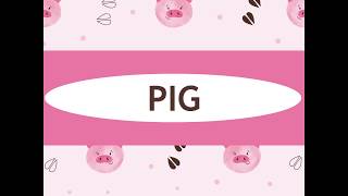 Pig noises in 9 languages [upl. by Clapp]