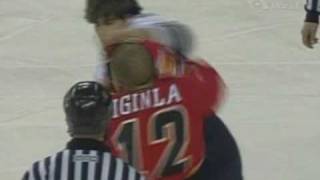 Ryan Kesler vs Jarome Iginla Feb 3 2006 [upl. by Niwle]