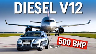 When Audi Put a 60 litre 500bhp V12 Diesel in a Q7 [upl. by Angelo]