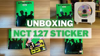 Unboxing 💚 NCT 127 The 3rd Album Sticker Sticky Ver [upl. by Enymzaj]