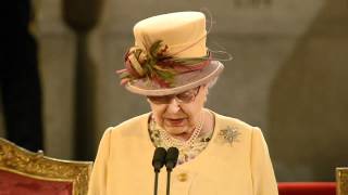 The Queens speech Diamond Jubilee address in Westminster [upl. by Atinev]