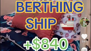 Open Berthing Ship Merchant Mariner Merchantmarinermermaid [upl. by Nodlehs]