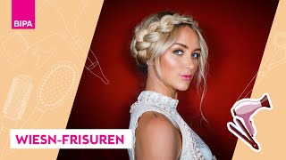 5 einfache Frisuren für die Wiesn mit Nadine Mayerhofer [upl. by Allbee]