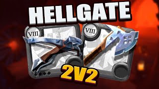 2v2 Hellgate  Light Crossbow amp Battle Axe  Albion Online [upl. by Melita]