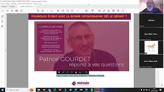 Replay du webinaire le clavier Métalo du 6 février 2024 [upl. by Deming]