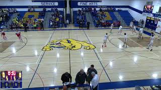 Pardeeville High School vs Fall River High School Mens JV Basketball [upl. by Samtsirhc953]