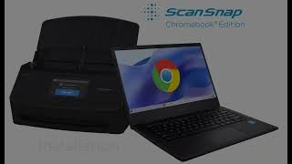 How To Setup Your ScanSnap iX1600 ChromeBook® Edition [upl. by Merlin]