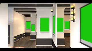 Green Screen 3D Photo gallery Effect WEDDING Anniversary 3D Photo gallery Effect green screen [upl. by Aenad680]