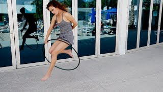 Audrey Hooping Tricks Slow Motion [upl. by Ladnik703]