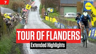 Extended Highlights 2024 Tour Of Flanders Men [upl. by Annayoj]