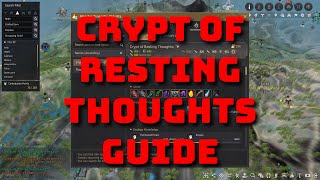 Crypt of Resting Thoughts in 2024  Guide  Black desert Online [upl. by Arednaxela]