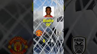 Mashup Fans Reaction To Man United 20 Paok  UEFA Europa League 2024 01 [upl. by Raycher952]