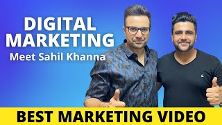 Complete Guide to Digital Marketing  Sahil Khanna in SandeepSeminars Show [upl. by Saerdna]