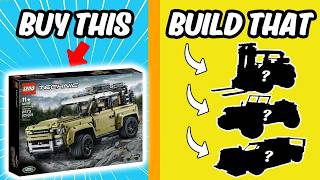 BUY This BUILD That  LEGO Technic Land Rover Defender [upl. by Einimod892]