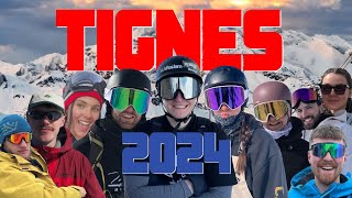 Tignes Val dIsère Espace Killy 2024 Ski Vlog [upl. by Yentyrb63]