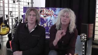 DEF LEPPARD interview with Joe Elliott and Rick Savage by Mark Taylor [upl. by Neleh]