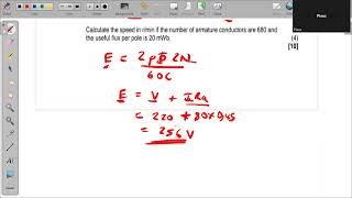 ELECTROTECHNOLOGY N3 AUGUST 2023 QUESTION 2 [upl. by Trin]