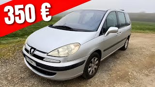 J’ACHÈTE UN PEUGEOT 807 A 350 € [upl. by Rubetta506]