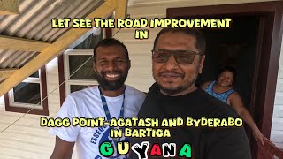 Bartica Guyana  Dagg Point Agatash and Byderabo road development Ep 11 [upl. by Ayekal58]