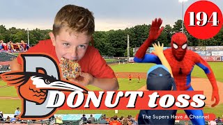 Donut Toss  Delmarva Shorebirds  The Supers Have A Channel [upl. by Jorie783]