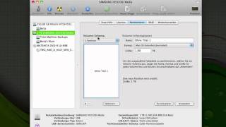 Festplattendienstprogramm  Festplatten teilen [upl. by Samau874]