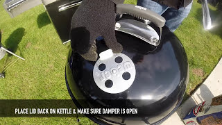 How To Use Your New Weber Kettle Grill  Weber Grills [upl. by Chladek]