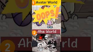 Avatar World VS Aha World avatarworld pazu trending [upl. by Anilejna51]