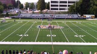 Posting the ColorsNational Anthem  Decatur High School Opening Game 2011 [upl. by Nivar]