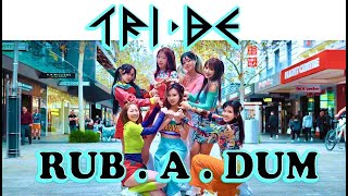 KPOP IN PUBLIC CHALLENGE TRIBE 트라이비  RubADum Dance Cover By PLAY Dance Aus [upl. by Rocher]