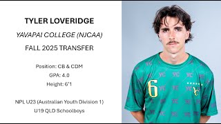 Tyler Loveridge NJCAA D1 Sophomore Highlights [upl. by Sollows]