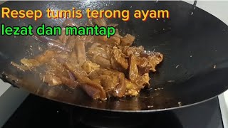 Resep tumis terong ayam lezat dan mantap alaAmy Didik [upl. by Fletcher]