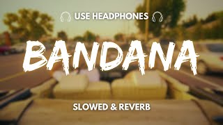 Bandana  Shubh  Slowed amp Reverb   Bandana shubh song slowed amp reverb  8d audio [upl. by Stew]