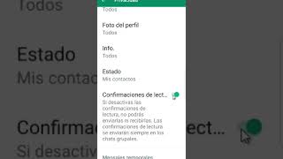 Confirmación de lectura en WhatsApp 📚 [upl. by Ierbua]