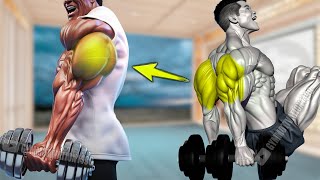 6 Fastest Large Triceps Exercises with Dumbbell Only [upl. by Llewol559]